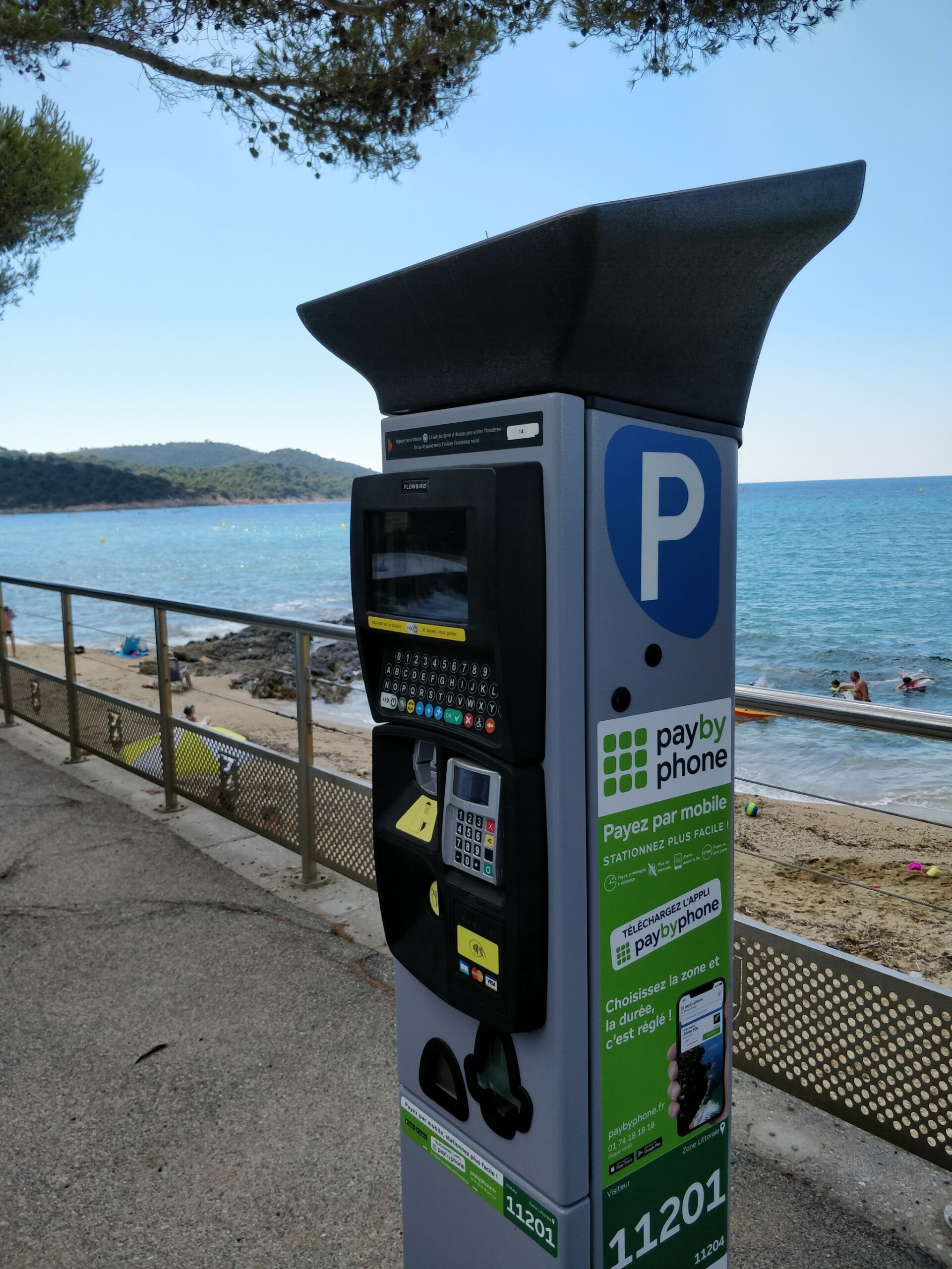 stationnement plage littoral la croix valmer